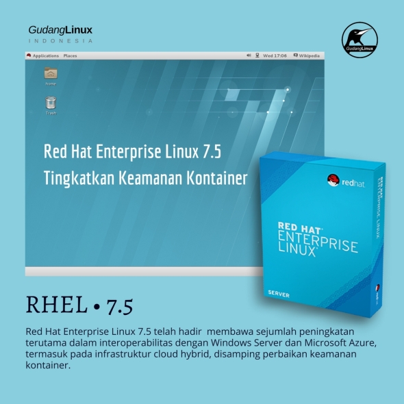Red Hat Enterprise Linux 7.5 Tingkatkan Keamanan Kontainer